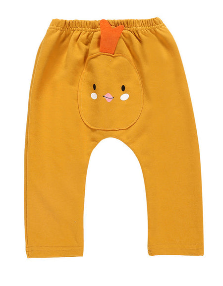 Baby Boys Cartoon Cat Keep Warm Kids Leggings Trousers