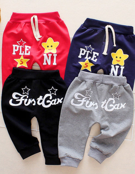 Baby Boy pants Cartoon Casual Baby Sports