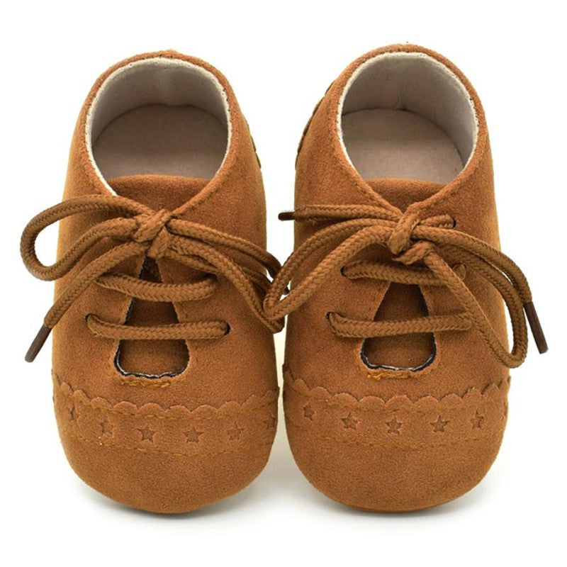 Baby Shoes Anti-slip Soft Sole Lace Up Shoes