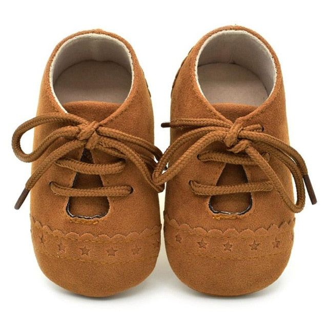 Baby Shoes Anti-slip Soft Sole Lace Up Shoes