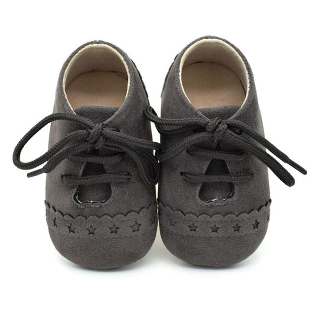 Baby Shoes Anti-slip Soft Sole Lace Up Shoes