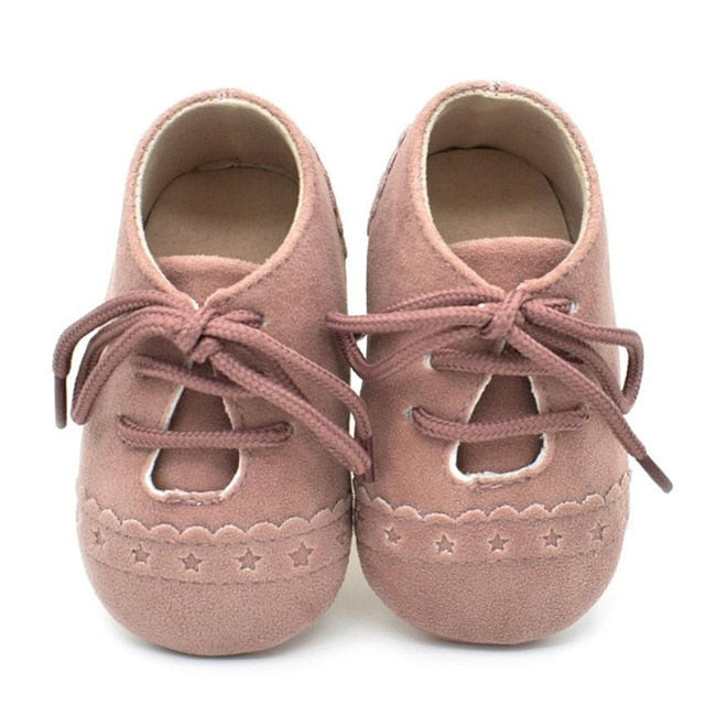 Baby Shoes Anti-slip Soft Sole Lace Up Shoes