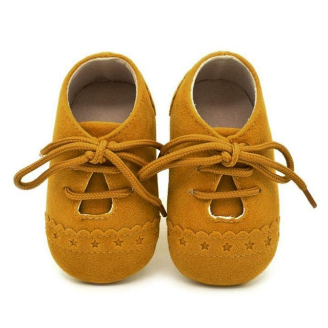Baby Shoes Anti-slip Soft Sole Lace Up Shoes
