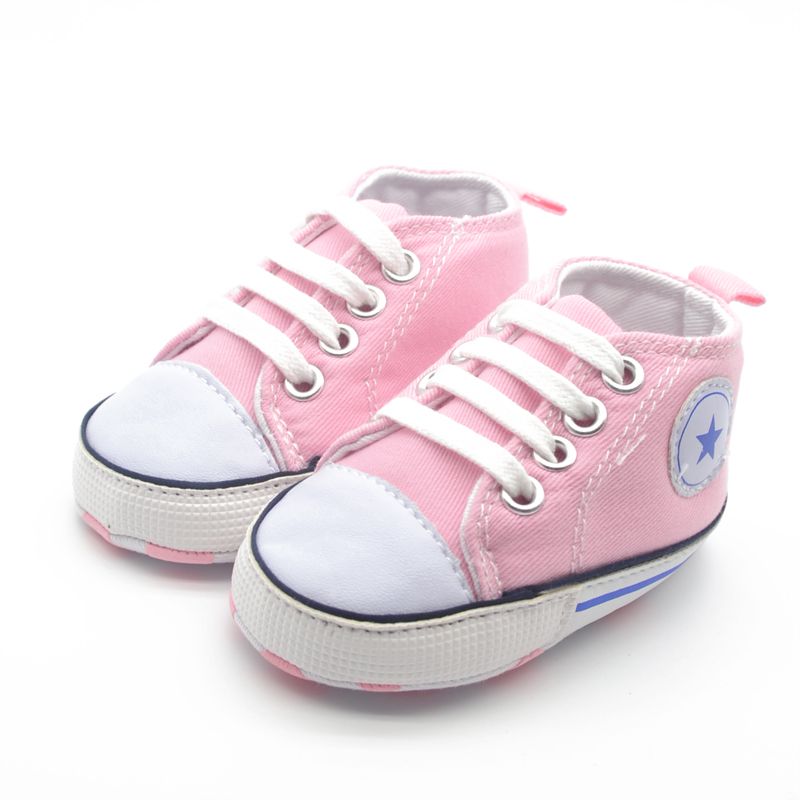 Summer Canvas Baby Shoes Cotton Fabric  Soft Sole Shoes
