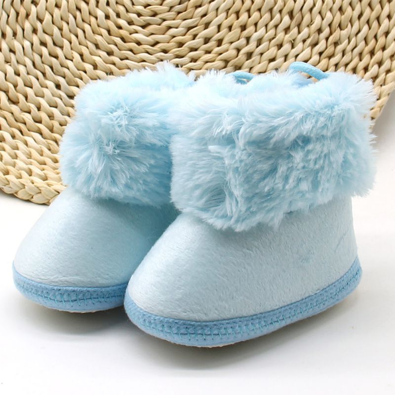 Sweet Baby Girls Princess Winter Boots First Walkers Soft Soled