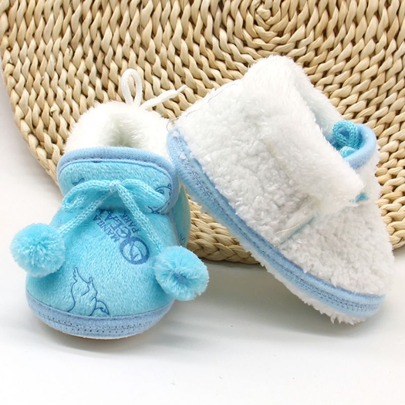 Sweet Baby Girls Princess Winter Boots First Walkers Soft Soled