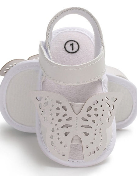 Butterfly Sandals Baby Girls Nonslip Soft