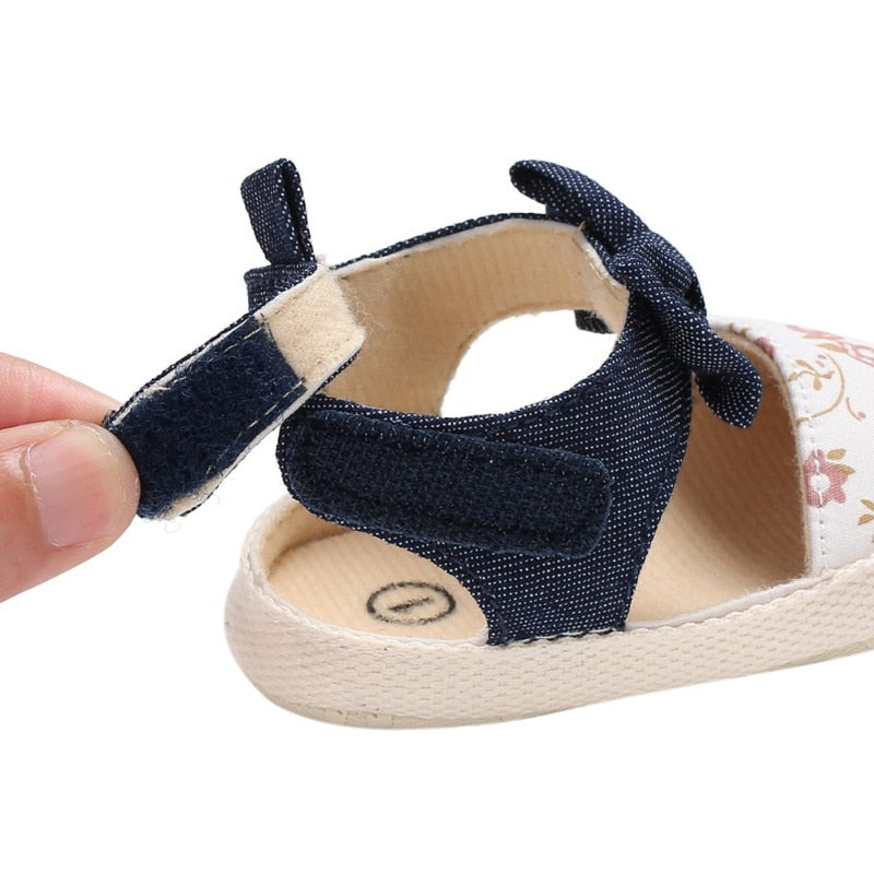Butterfly Sandals Baby Girls Nonslip Soft
