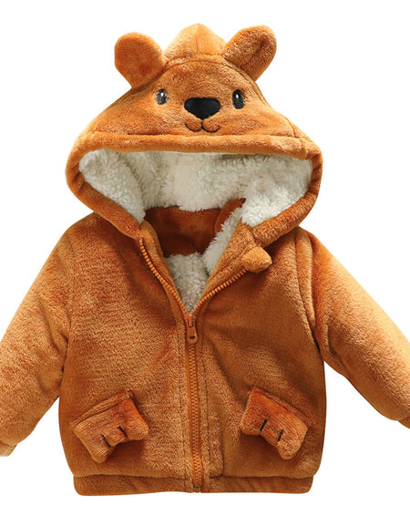 Autumn Winter Warm Hooded Coat Baby