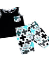Baby Boys Outfit Vest Tops+Shorts Clothes
