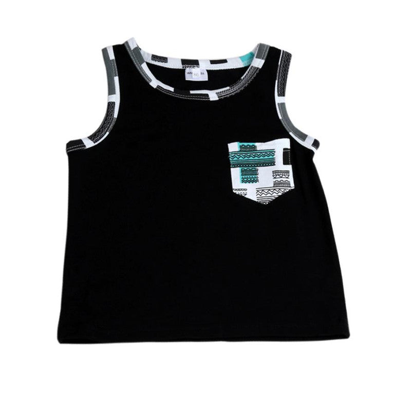 Baby Boys Outfit Vest Tops+Shorts Clothes