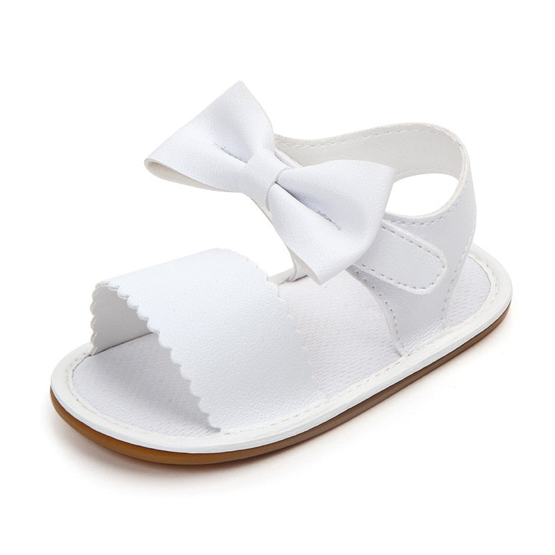 Elegant Shoes For Baby Girl Princess Sweet Big Bowknot