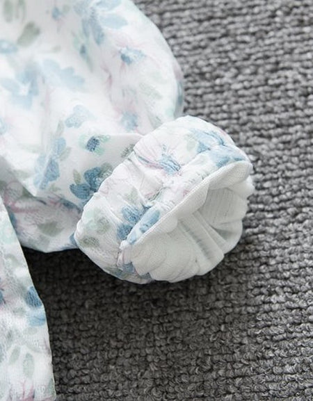 Baby Girls Rabbit Flower Windproof