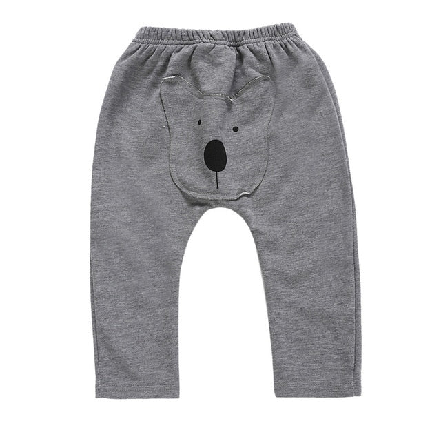 Baby Boys Cartoon Cat Keep Warm Kids Leggings Trousers