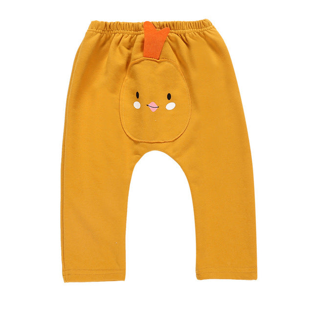 Baby Boys Cartoon Cat Keep Warm Kids Leggings Trousers