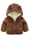 Baby Boys Embroidery Hooded Coat Cloak Jacket Thick