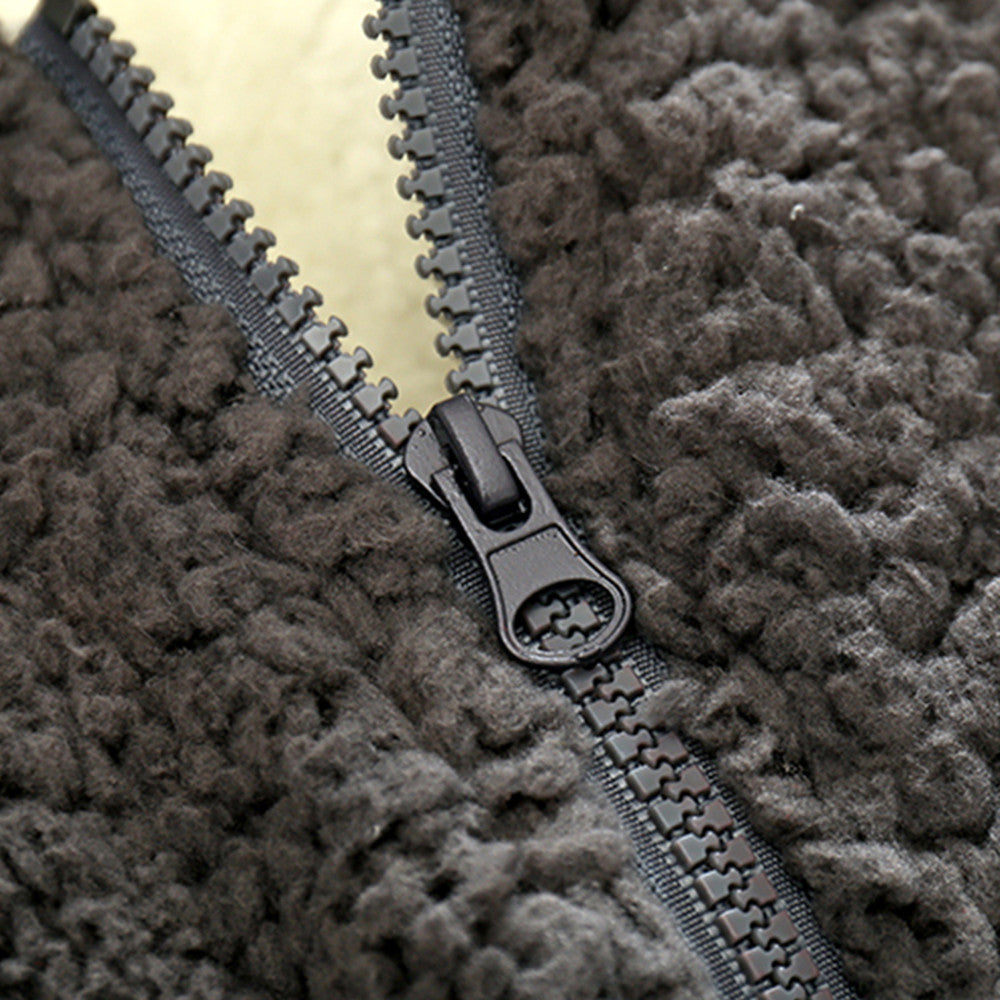 Baby Boys Embroidery Hooded Coat Cloak Jacket Thick