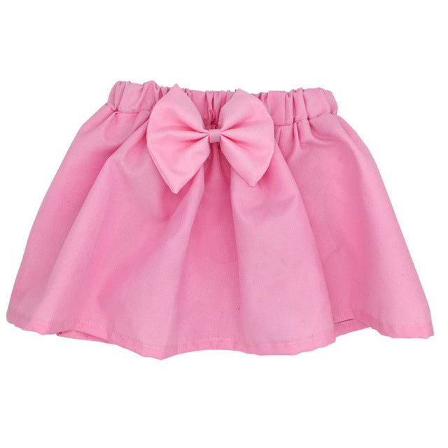 Baby Girls Mini Bubble Skirts Pleated Fluffy