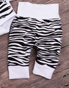 Baby Boy Clothing Set Zebra Romper Pants Hat