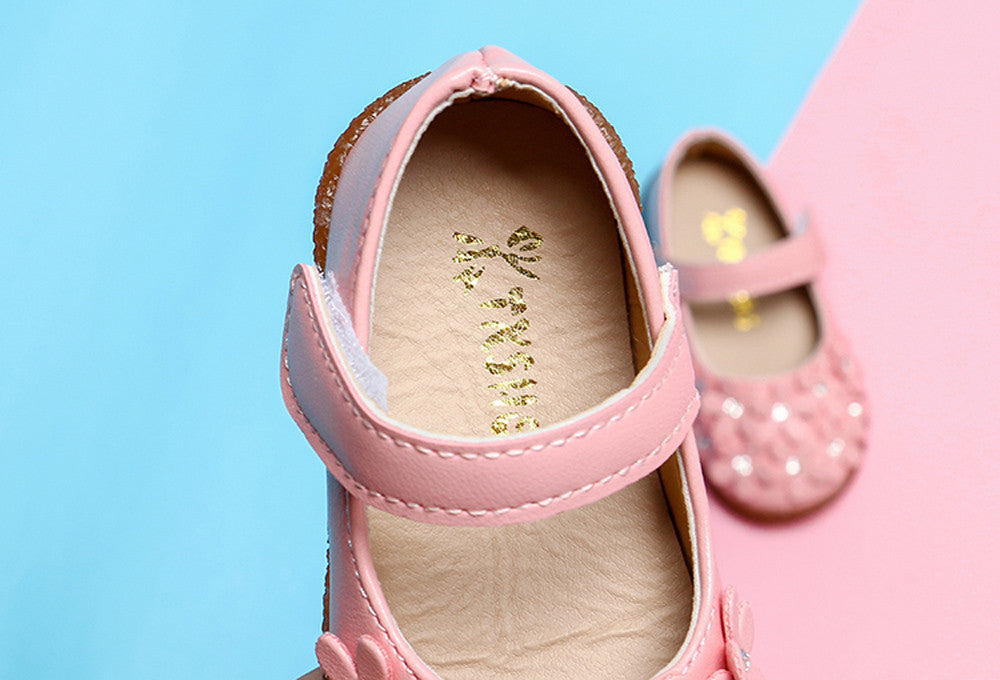 Leather Shoes Baby Moccasins Shoes Flower