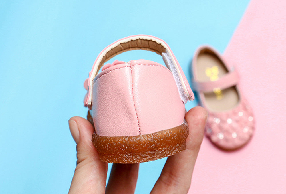 Leather Shoes Baby Moccasins Shoes Flower