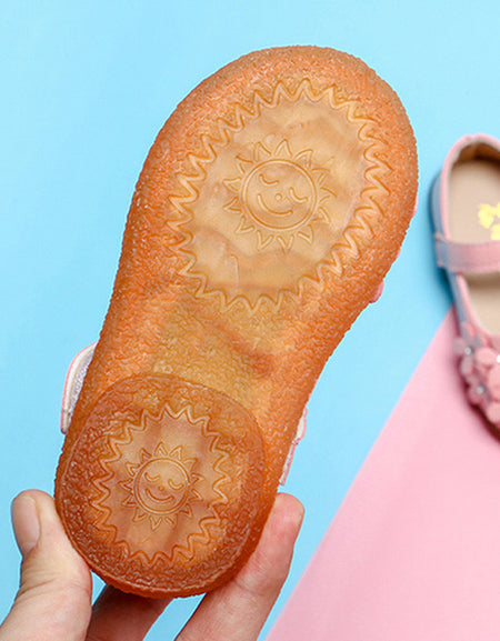 Leather Shoes Baby Moccasins Shoes Flower