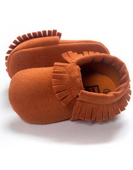 Leather Newborn Baby Moccasins Shoes Soft