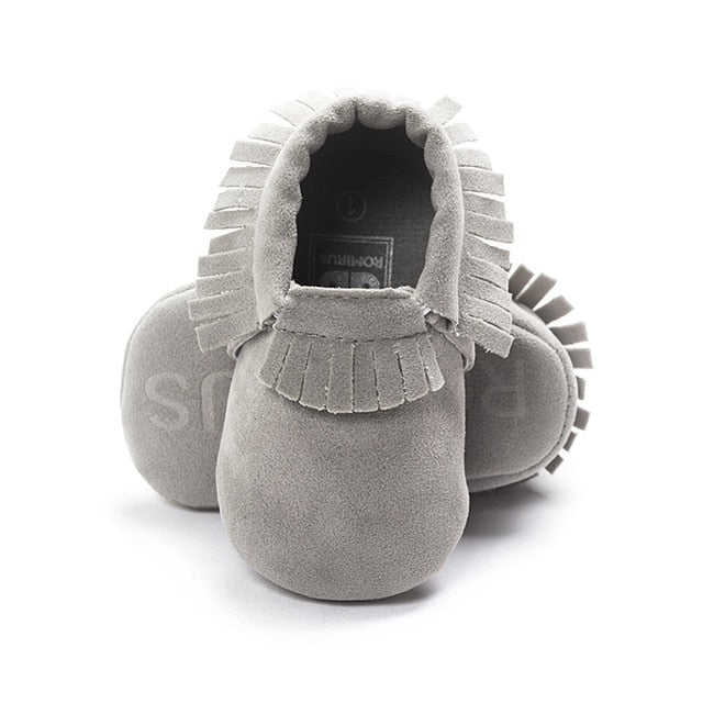 Leather Newborn Baby Moccasins Shoes Soft