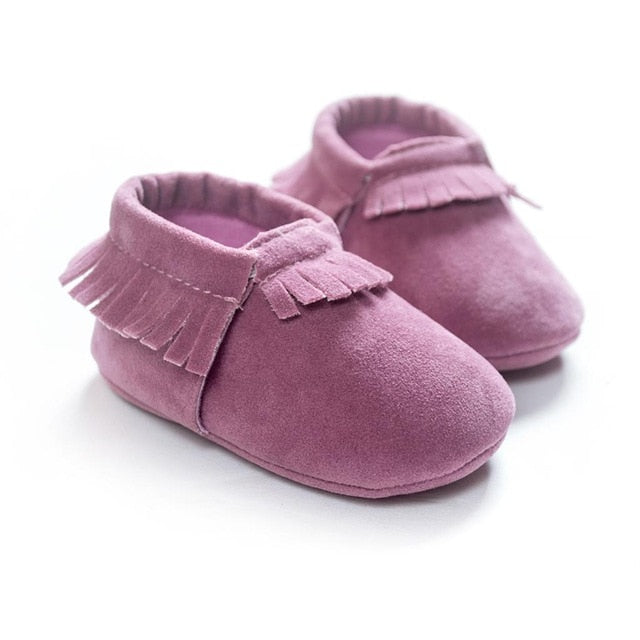 Leather Newborn Baby Moccasins Shoes Soft