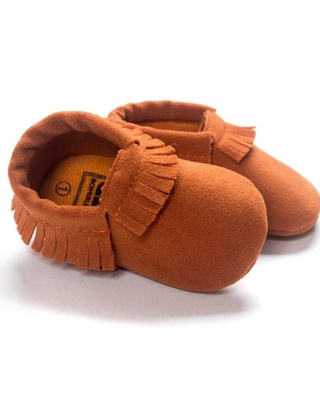 Leather Newborn Baby Moccasins Shoes Soft
