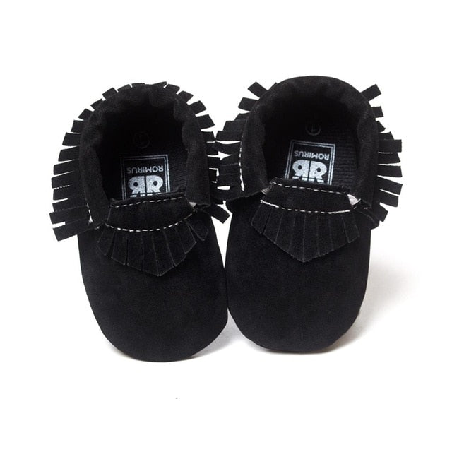 Leather Newborn Baby Moccasins Shoes Soft