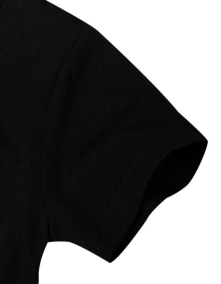 Baby Boys Black ONE Fashion Short Sleeve Shirt