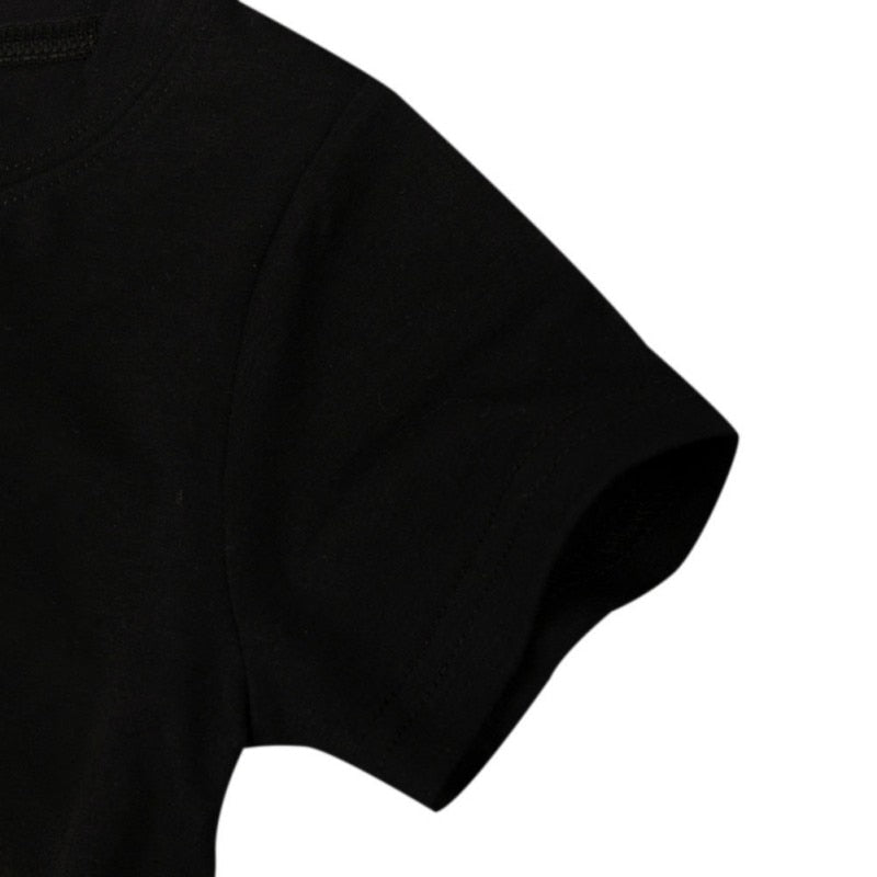 Baby Boys Black ONE Fashion Short Sleeve Shirt