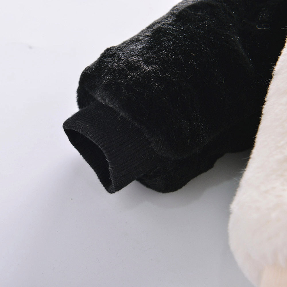 Baby Boys Coat Winter Jacket Thick Penguin Fleece Long Sleeve