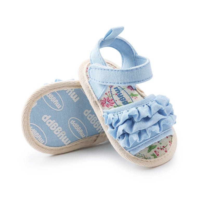 Baby Girls Sandal Cotton Cloth