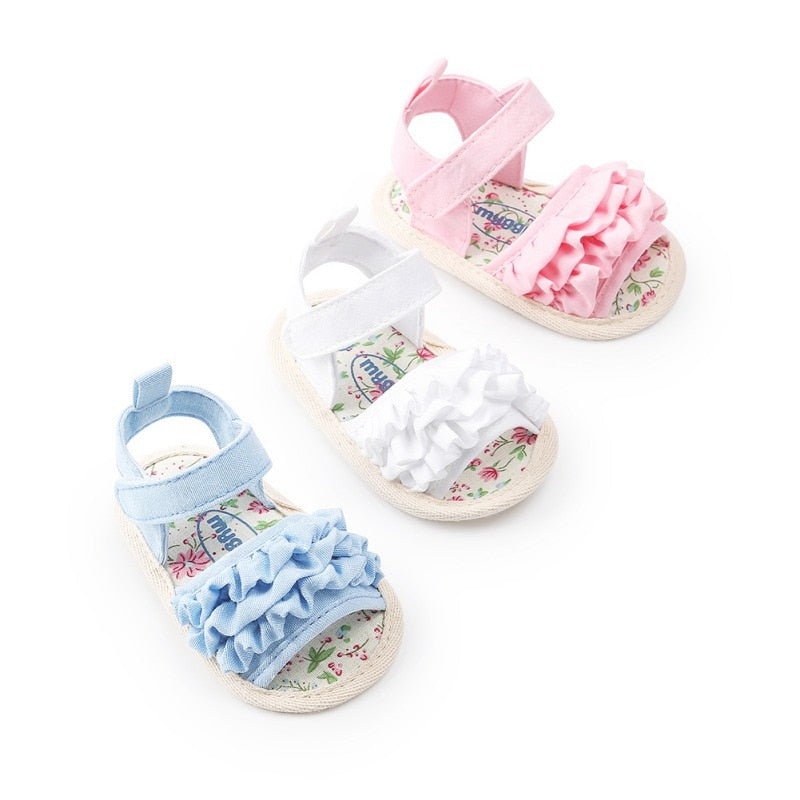 Baby Girls Sandal Cotton Cloth