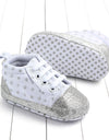 Baby Boys Girls Sneakers Casual Stars Shoes Prewalker Soft