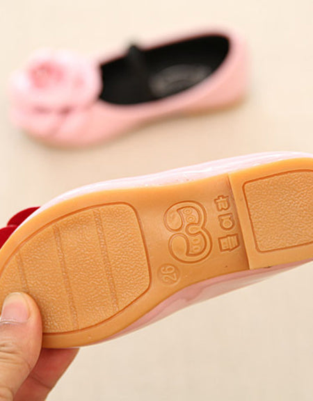 Fashion Flower Baby Girls Shoes Genuine Leather Soft