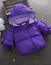 Baby Girl Winter Warm Coats Jacket Zipper Thick