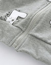 Baby Boys Cartoon Dinosaur Hooded Zipper Tops Clothes Coats