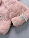 Baby Girls Fur Coats Autumn Winter Jackets