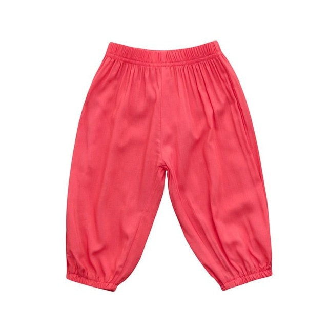 Baby Boys Solid Anti-Mosquito Casual Long Pants