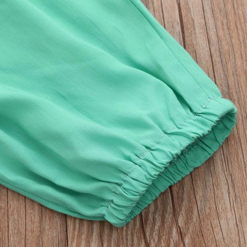 Baby Boys Solid Anti-Mosquito Casual Long Pants