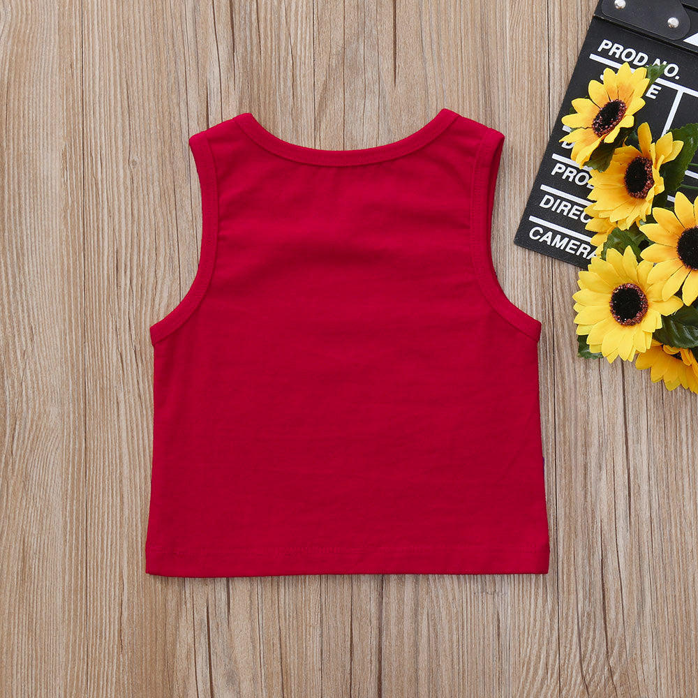 Baby Boys SUNS OUT GUNS OUT Fashion Sleeveless Shirt