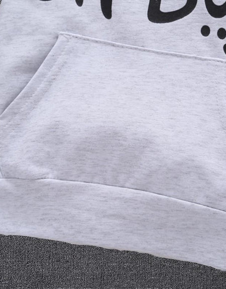 Baby boy clothes letters printed long sleeves t-shirt+pants infant