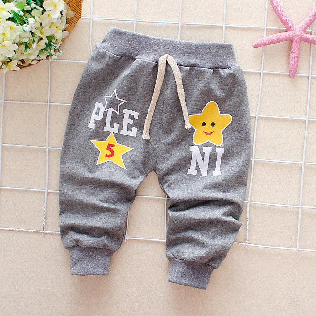 Baby Boy pants Cartoon Casual Baby Sports