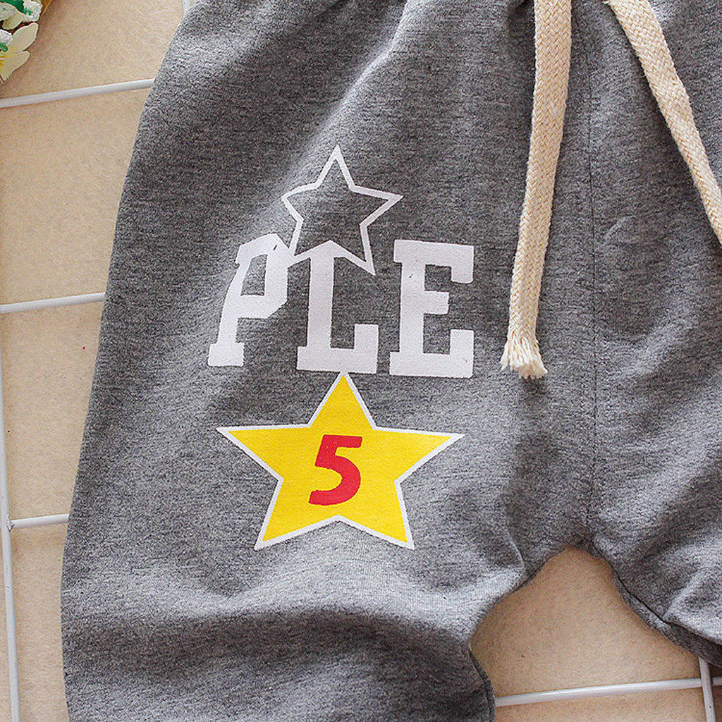 Baby Boy pants Cartoon Casual Baby Sports
