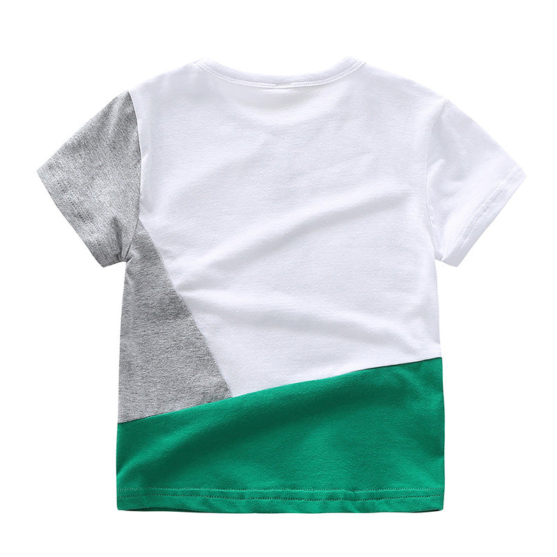 Baby Boys T-Shirts Clothes Tie Pattern