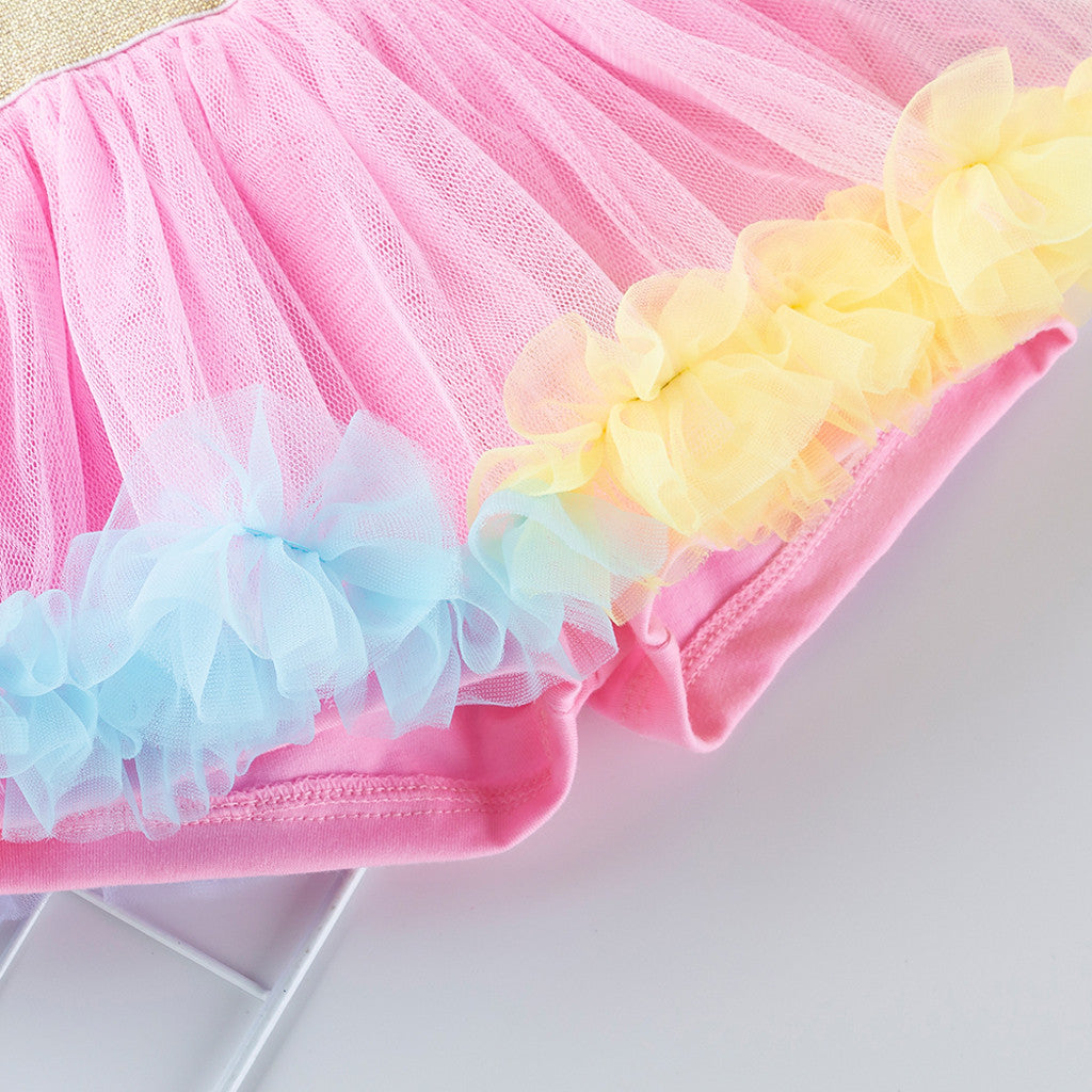 Dancing Party Skirt Cotton Clothing Newborn Baby