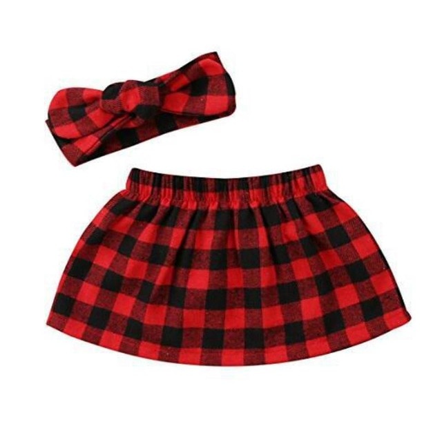 Skirt Party Dance Baby Girls + Hairband